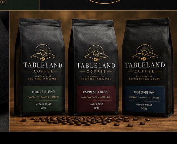 Tableland Coffee bags