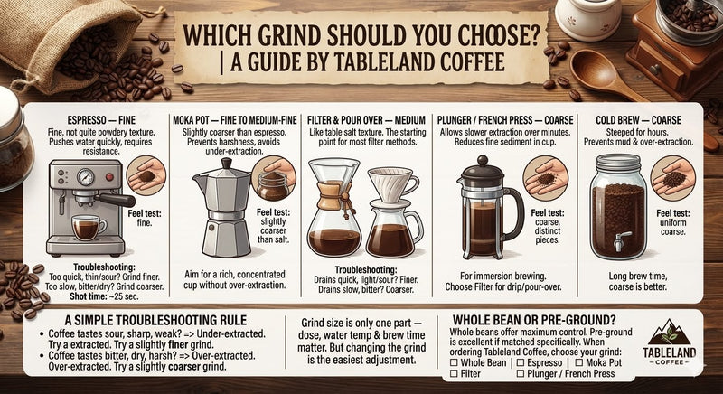 Coffee Grind Size Guide: Which Grind Is Right for Your Brew?