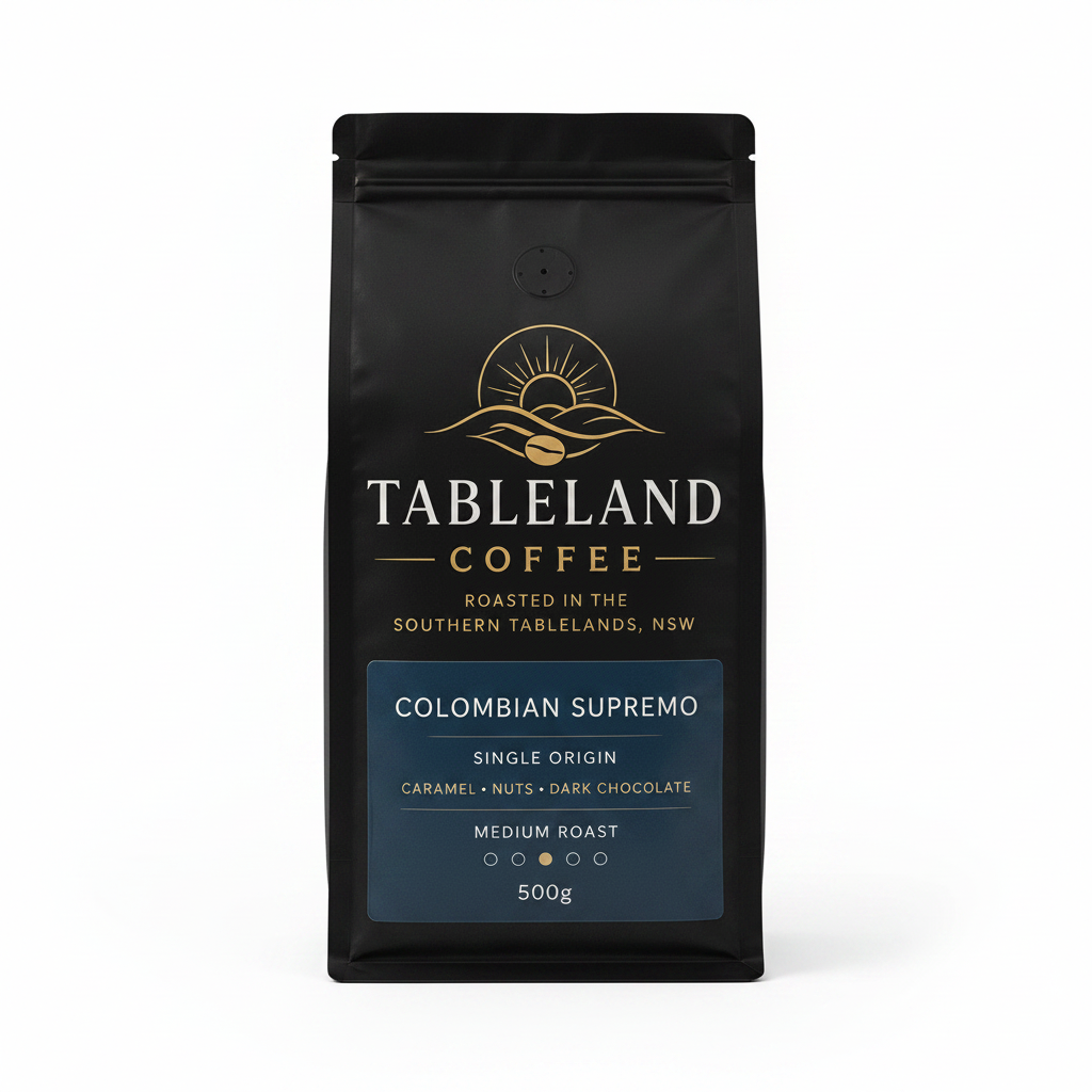 Colombian Supremo — white background